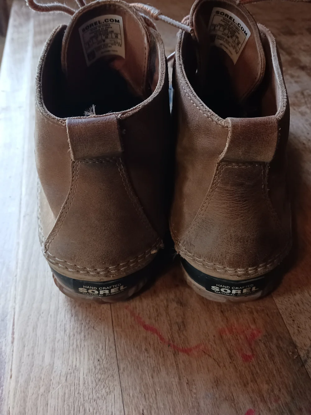 Sorel Brown and Black Duck Boots - Classic Waterproof Style - Picture 5 of 5